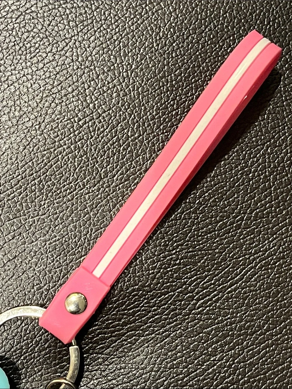 Claire's Pink Unicorn 'S' Key & Heart Charm Keychain and bag charm NWT